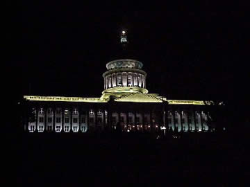 Utah Capitol by Night